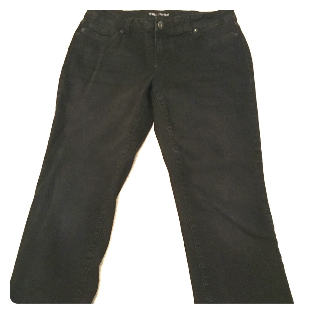 Maurice’s: Black Jeggins